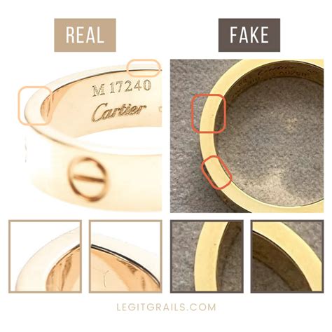 fake cartier love band